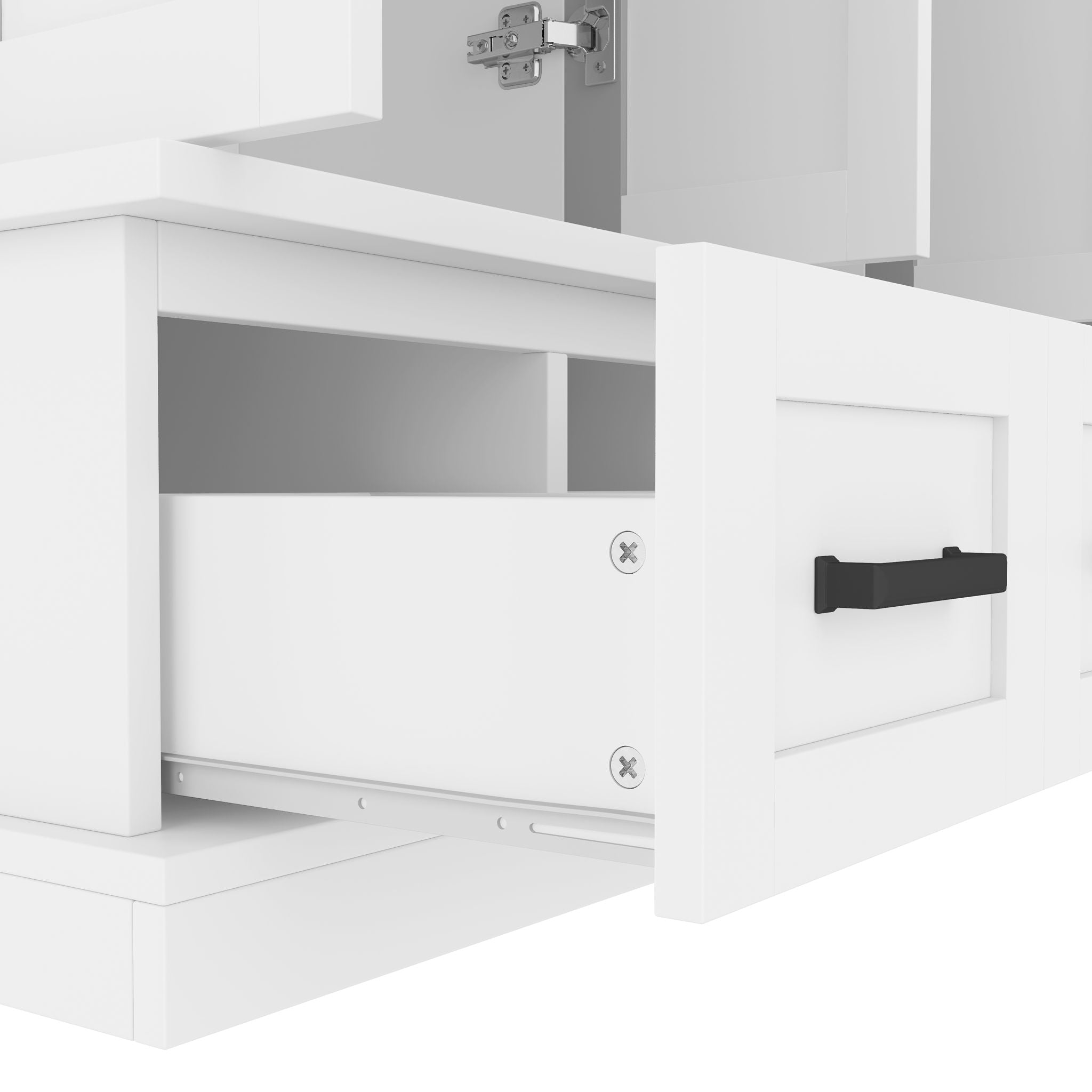 Hall Tree With Bench And 5 Storage Cubbies