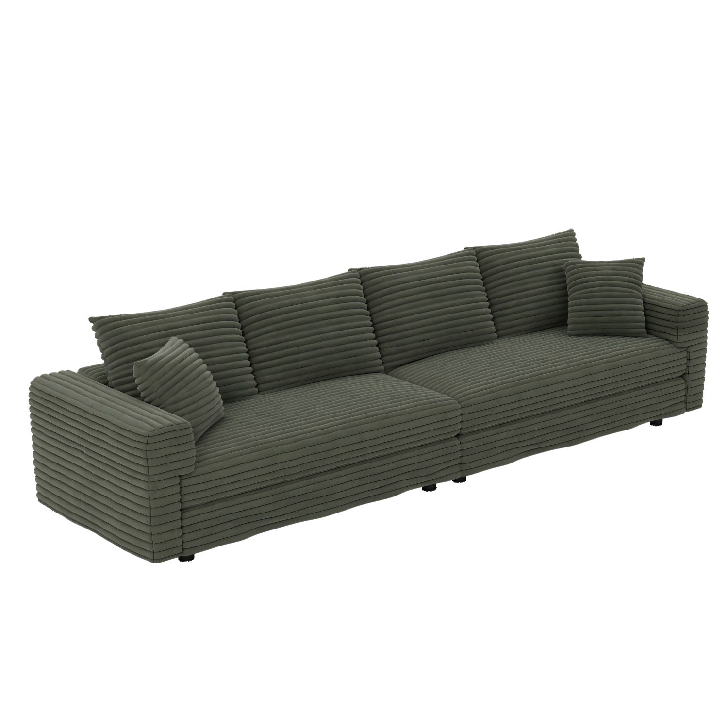 Modern Comfy Upholstered Sofa Cloud Couch & Deep Seat Couches