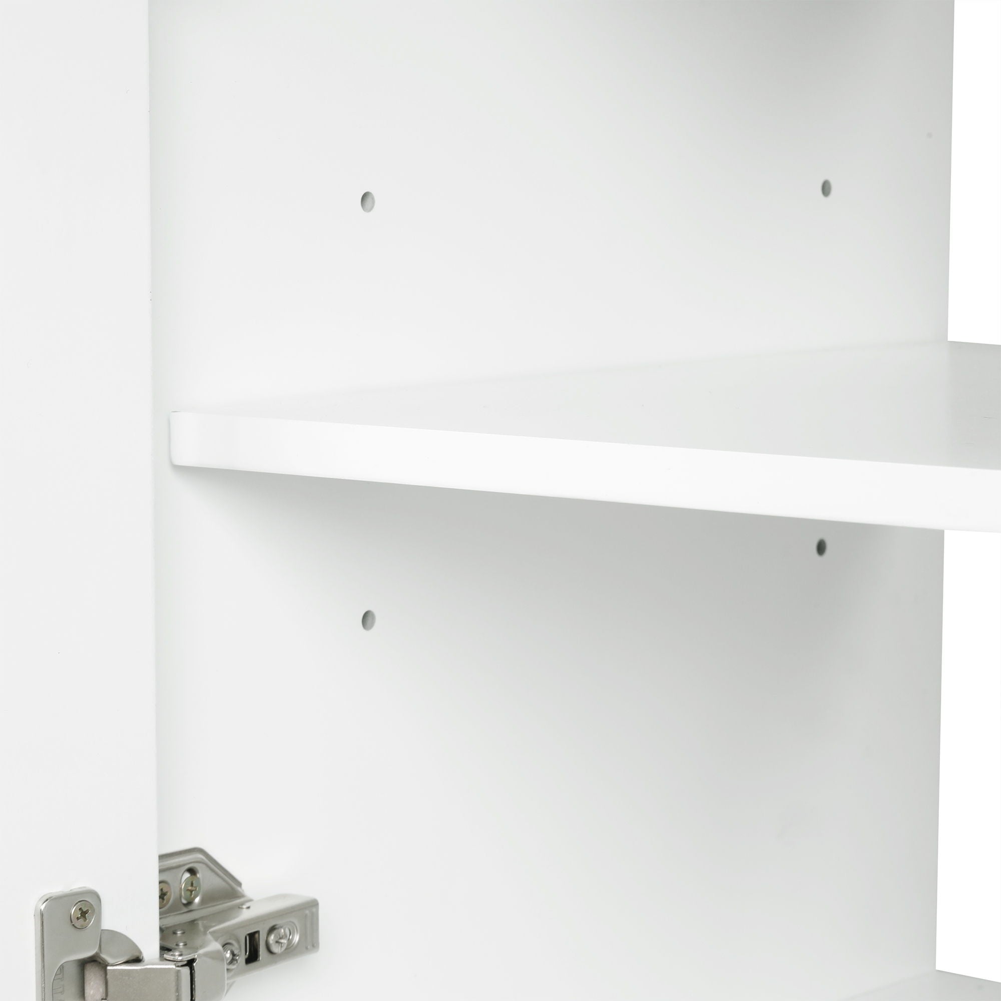 Bathroom Vanity With Sink Top, Bathroom Vanity Cabinet With 2 Doors And 2 Drawers, Open Shelf