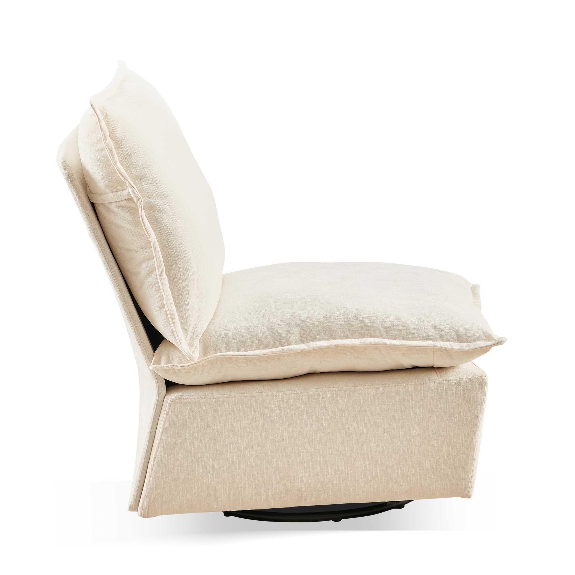 Detachable Single 360 Swivel Rocking Rocker, 360 Swivel Sofa Chair & Single Sofa Lounge, Comfortable Seating For Living Room & Bedroom Sofa 1 Piece