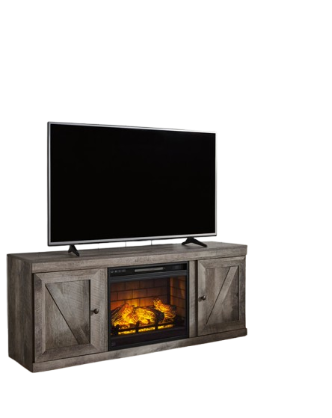 EW0440-268 - TV Stand w/Fireplace 60"L