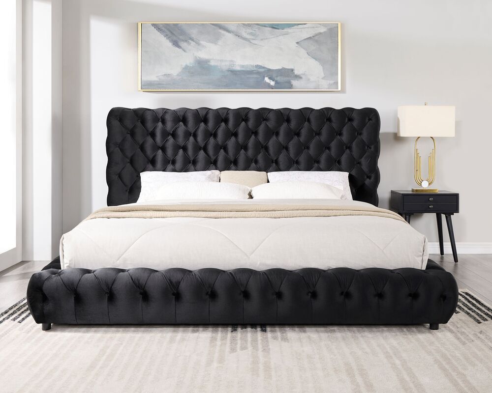 Dream Platform Bed - Queen, King Black or Grey