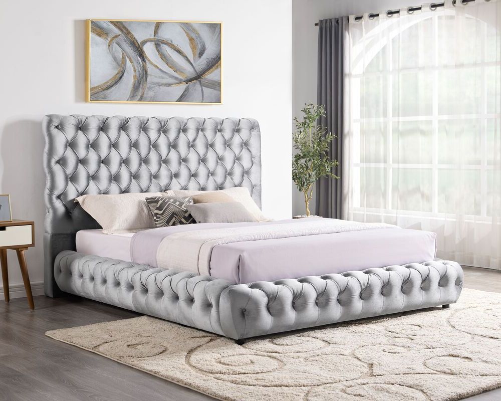 Dream Platform Bed - Queen, King Black or Grey