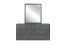 Modrest Manchester- Contemporary Dark Grey Dresser