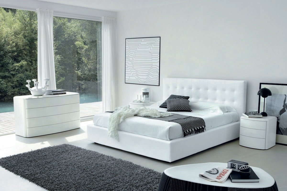 Drop Modern Italian White Ash Dresser