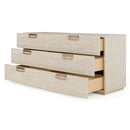 Lamod Italia Lago - Modern Faux Travertine Dresser