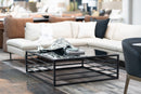 Modrest Malvo - Modern Black + Glass Coffee Table