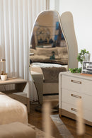 Modrest Esteem - Modern Antique Brass Freestanding Mirror