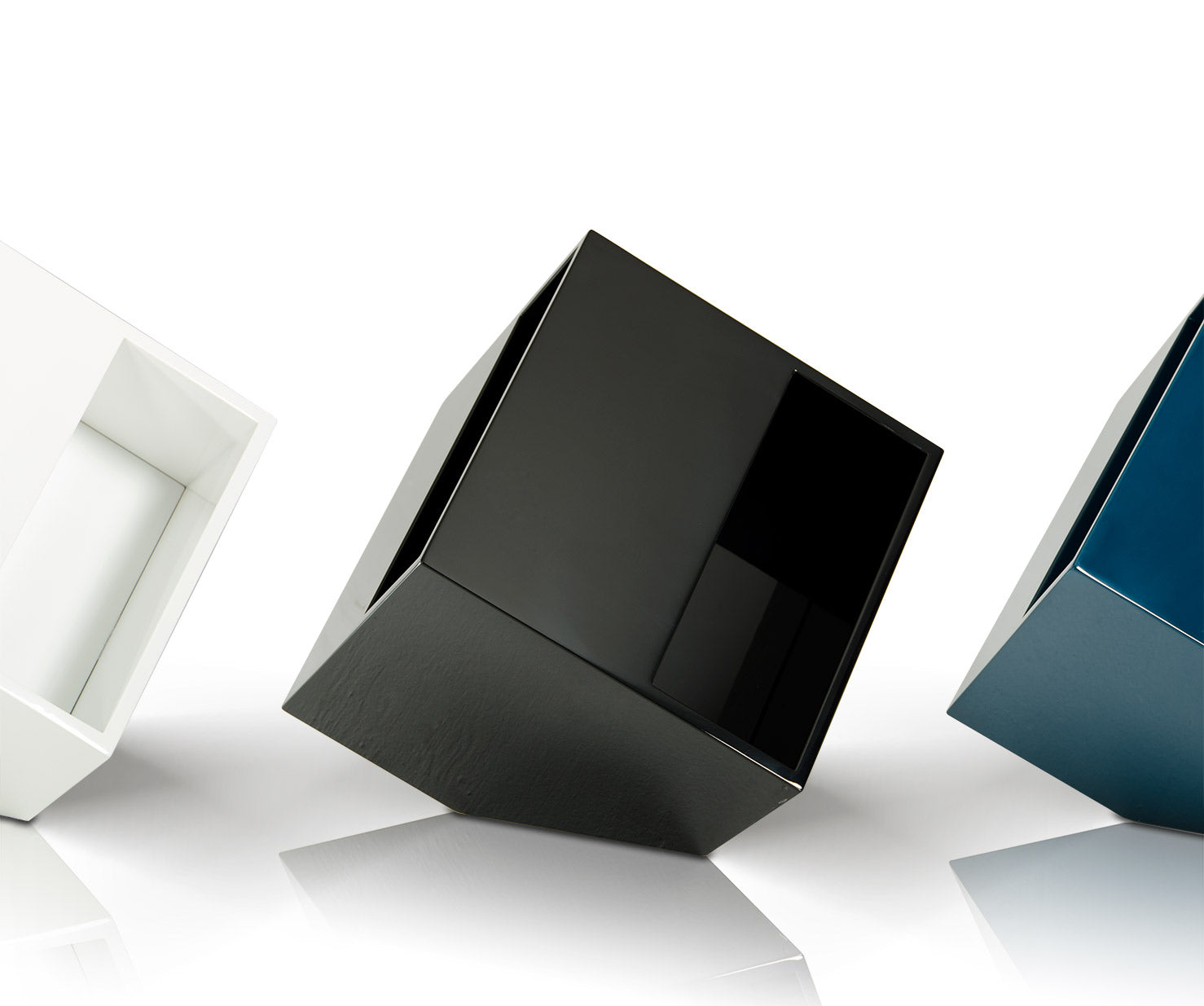 Book Modern Black Magazine Holder End Table
