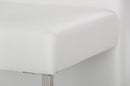Misha - Modern White Leatherette Dining Chair