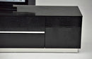 A&X Skyline Modern Black Crocodile Lacquer TV Stand