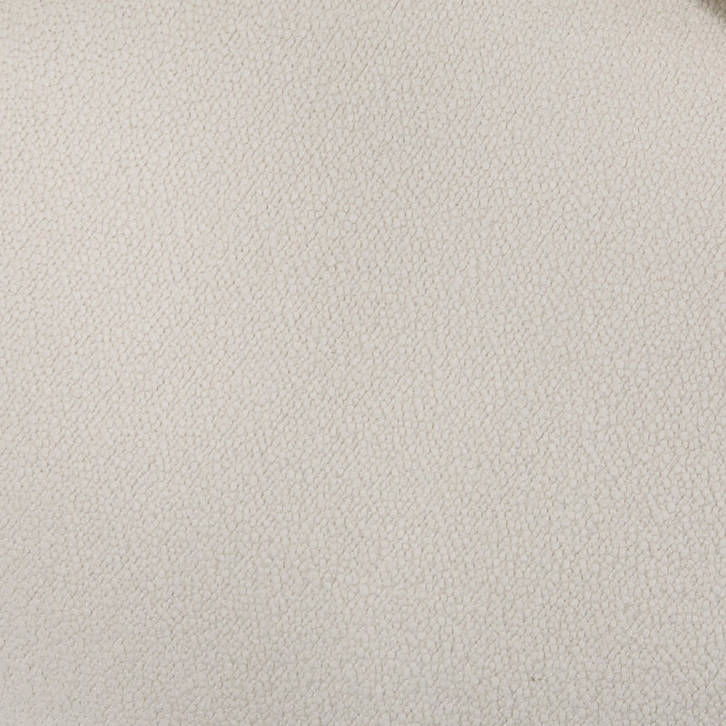 Divani Casa Duran - Contemporary White Fabric Loveseat Sofa