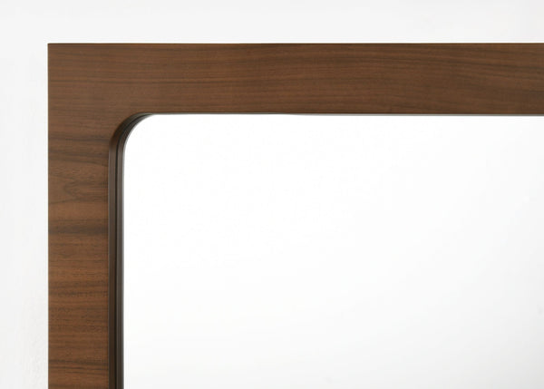 Modrest Dustin - Modern Walnut Mirror