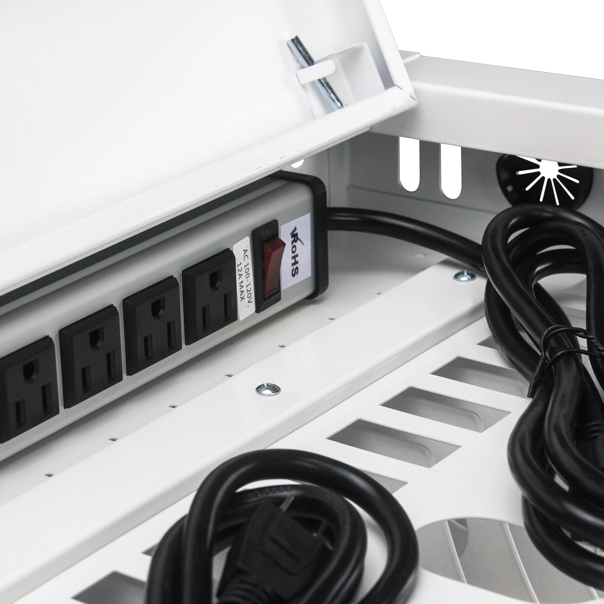 16 Bay Charging Cabinet For Laptop book, Locking Charging Station