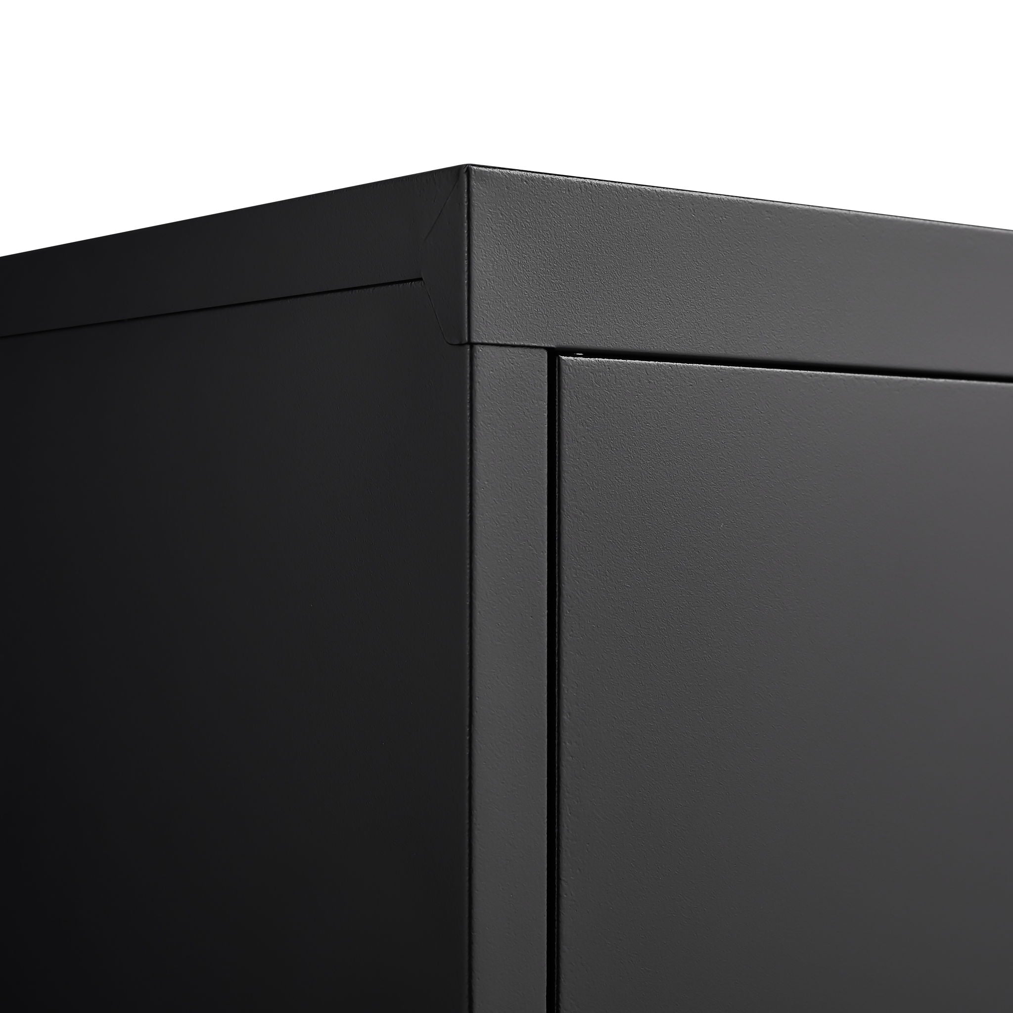 Metal Storage Cabinet With Locking Doors And Adjustable Shelf, Folding Filing Storage Cabinet, Folding Storage Locker Cabinet For Home Office, School, Garage