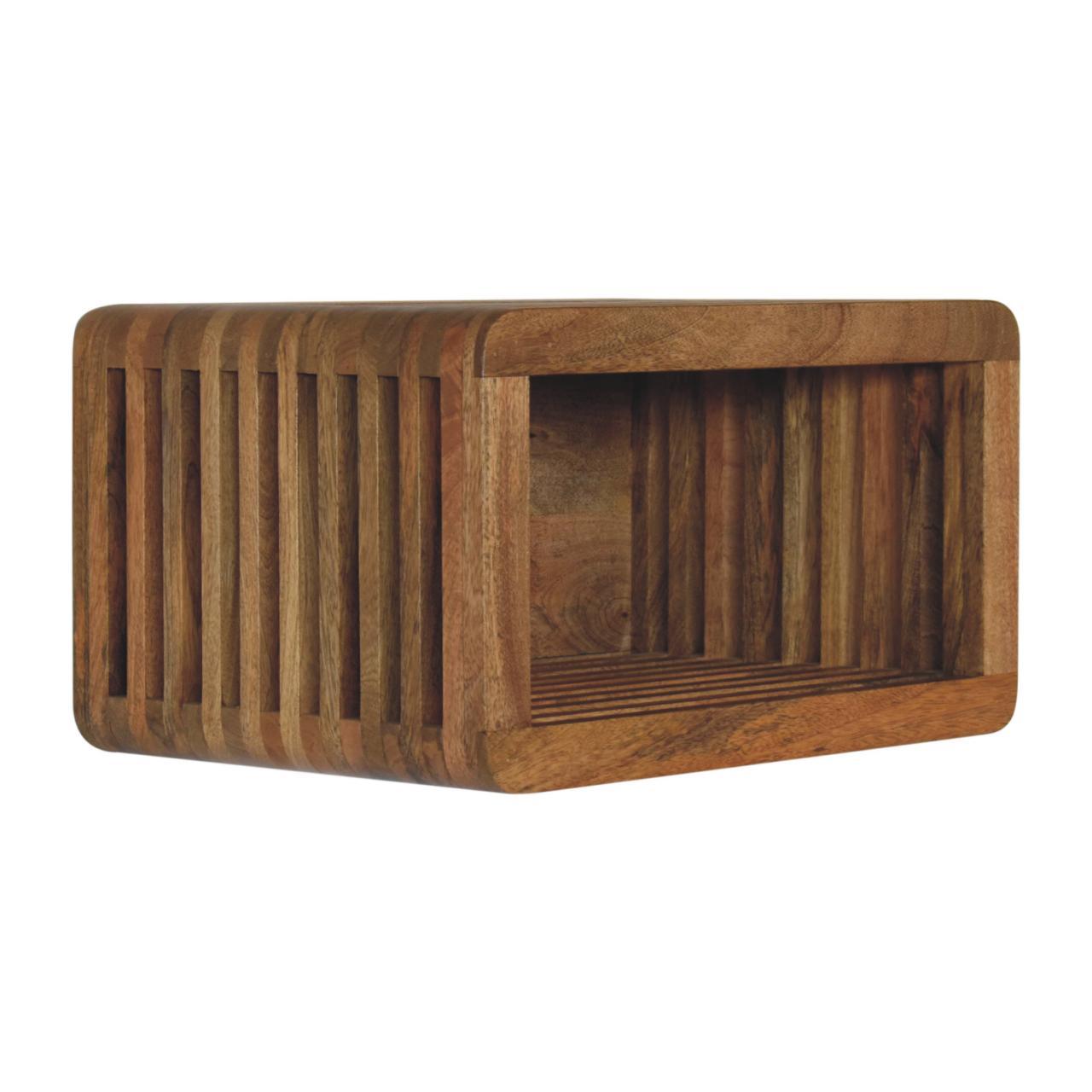 Soba - Wall Mounted Bedside Table - Beige