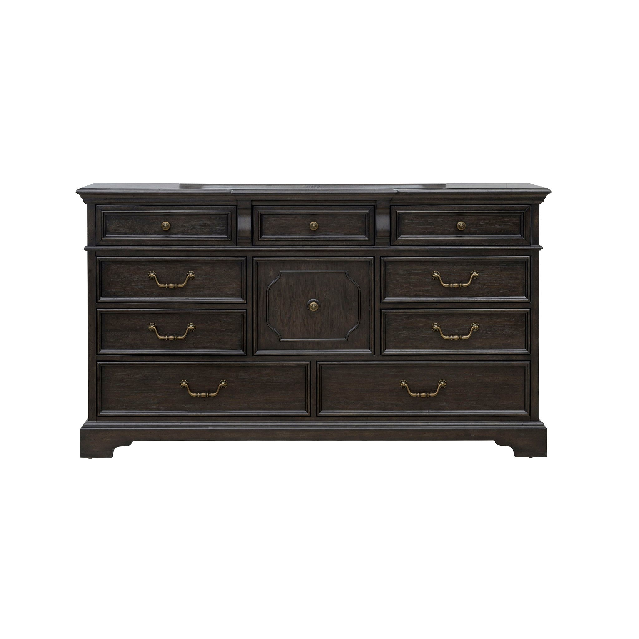 Hickory Creek - 10 Drawer Dresser - Brown