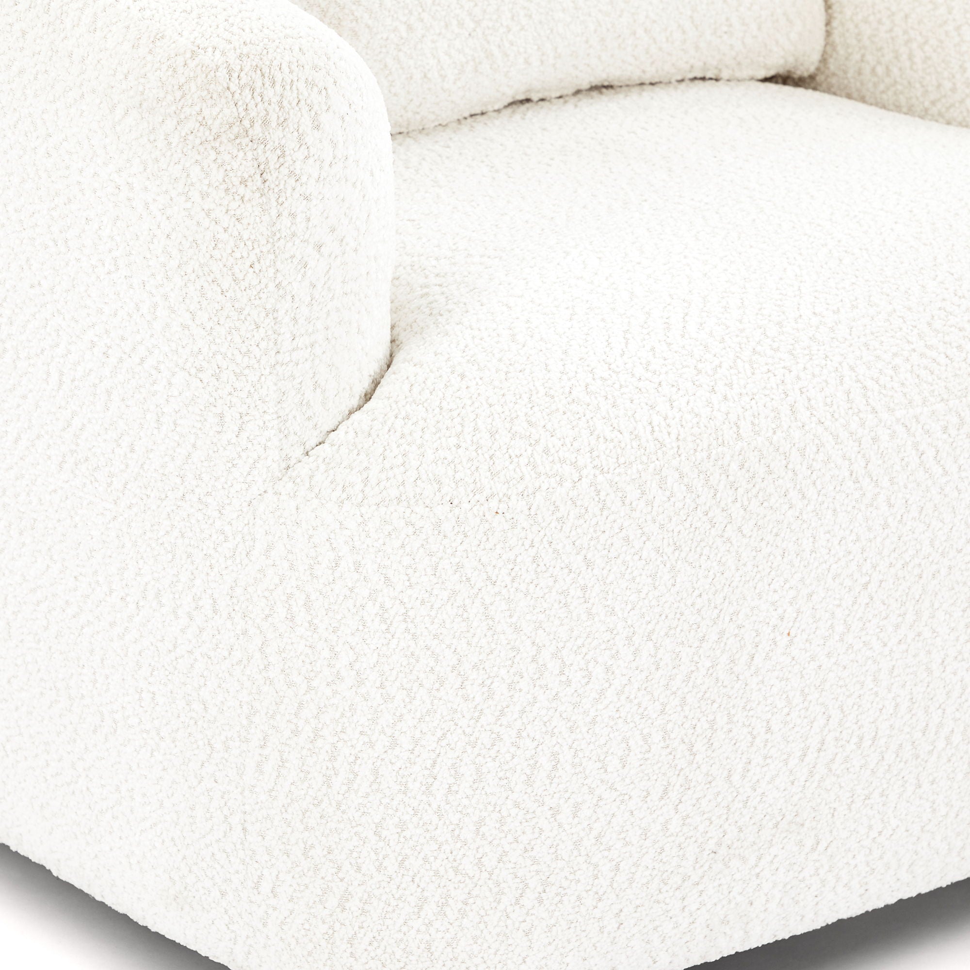 360° Swivel Barrel Sofa Chair With Throw Pillow, Upholstered Accent Chair