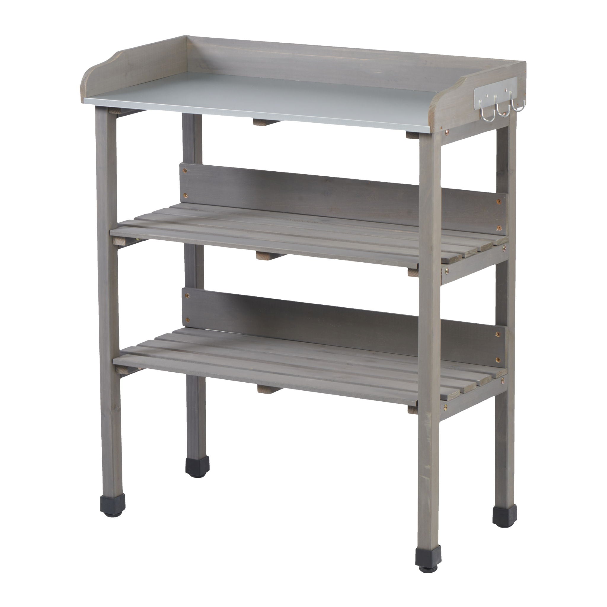 Outdoor Potting Table, 3 Tier Workbench