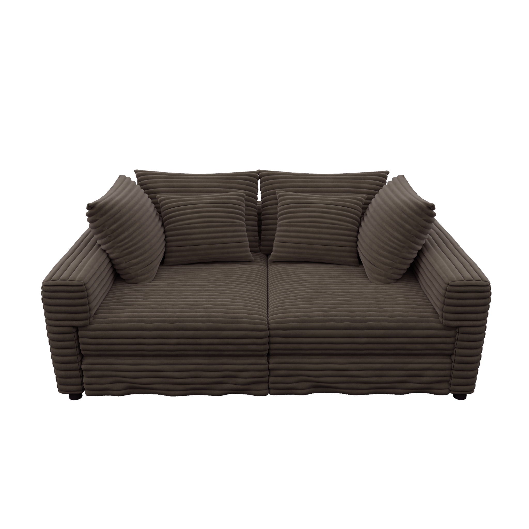 Modern Comfy Upholstered Sofa Cloud Couch & Deep Seat Couches