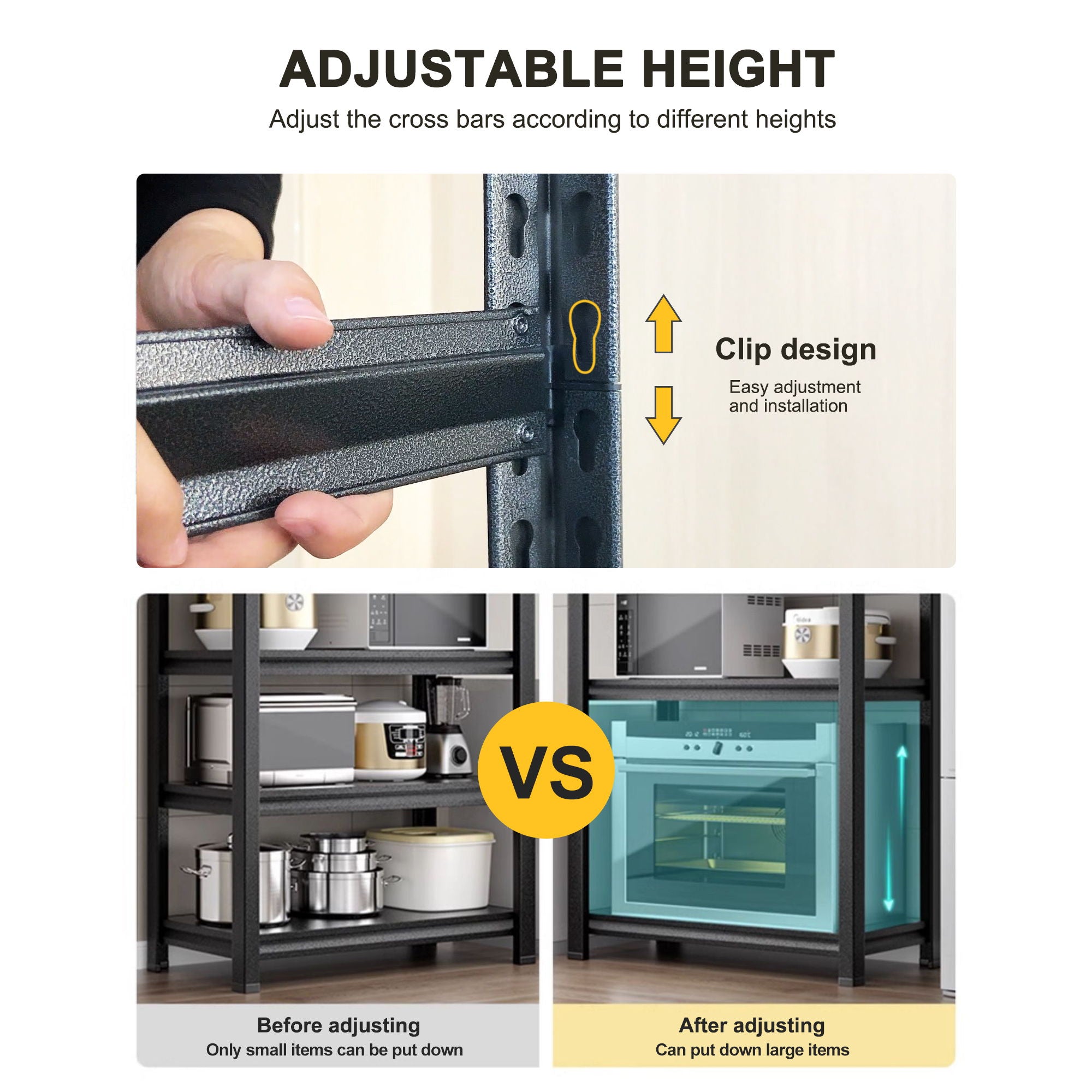 Adjustable Garage Shelf