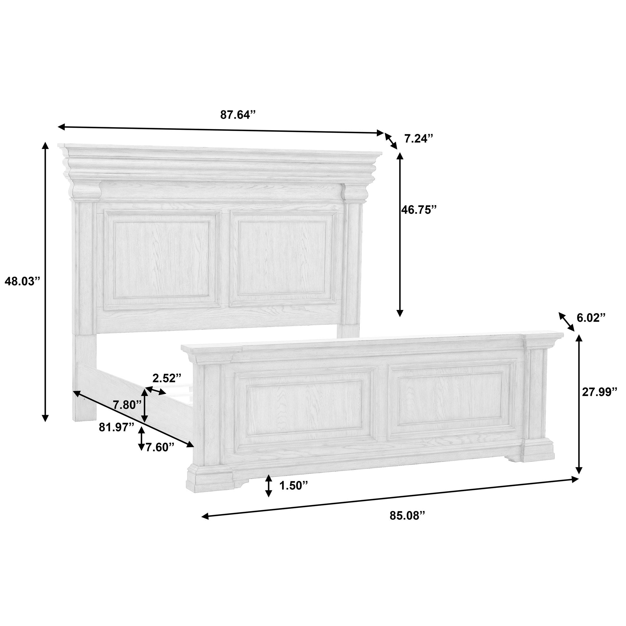 Madison Ridge - Panel Bed