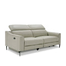 Divani Casa Eden - Modern Grey Leather Sofa
