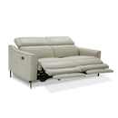 Divani Casa Eden - Modern Grey Leather Sofa