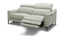 Divani Casa Eden - Modern Grey Leather Sofa Set