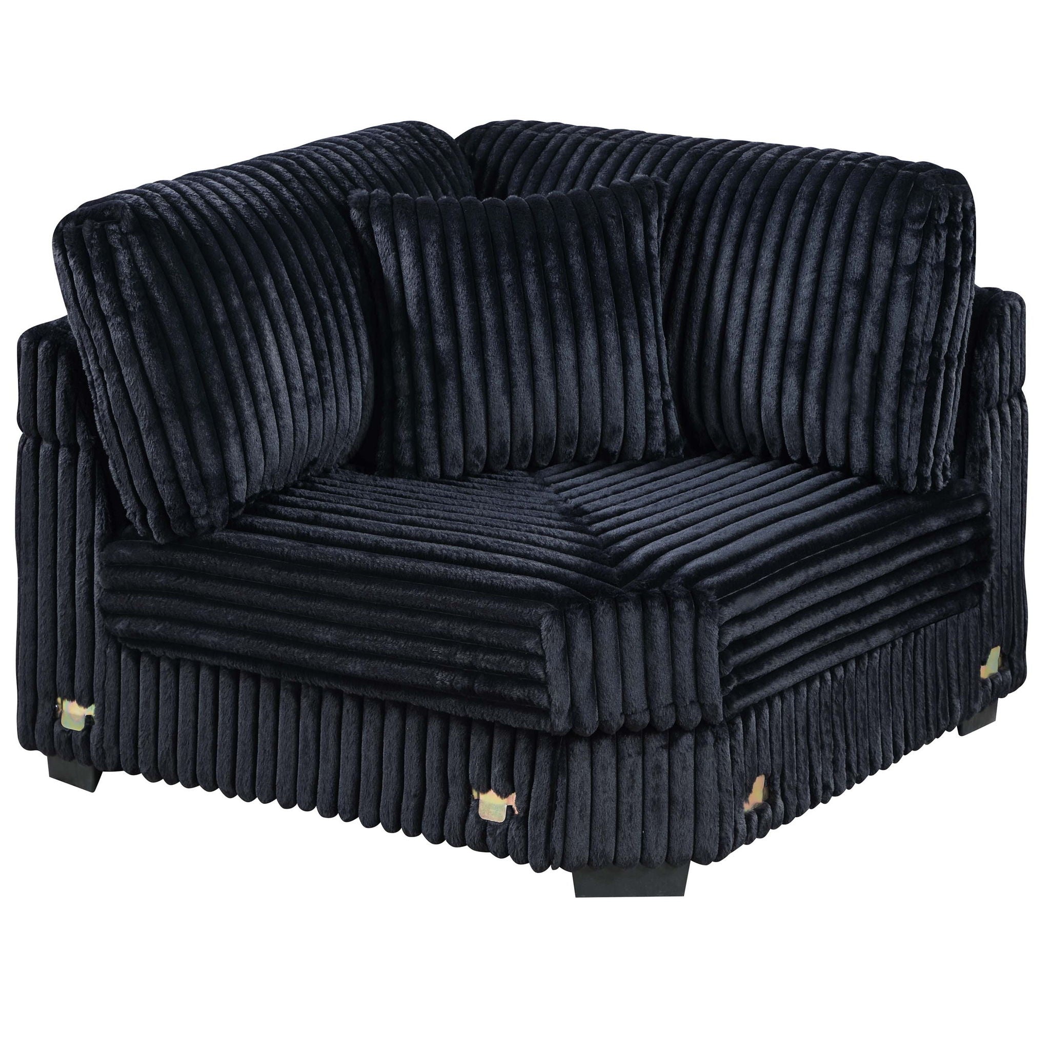 Contemporary Style Modular Sectional Sofa Set With USB, Cup Holder