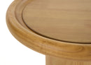 Modrest Electra - Modern Round Rubberwood End Table