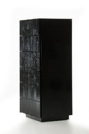 A&X Emphasis Black Crocodile Chest