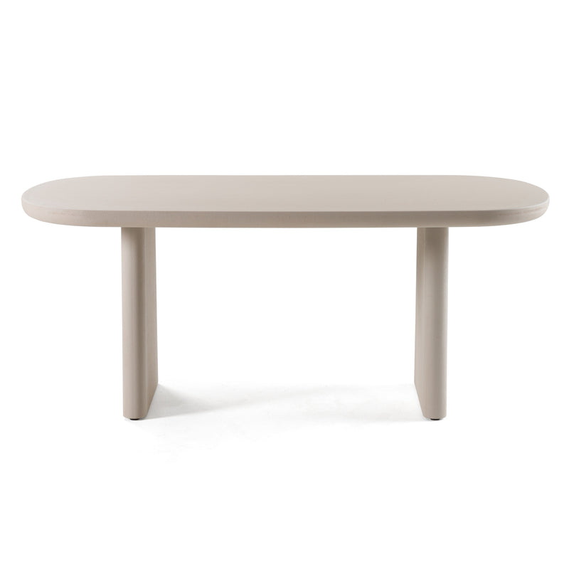 Modrest - Evermore Modern Grey Faux Cement Coffee Table
