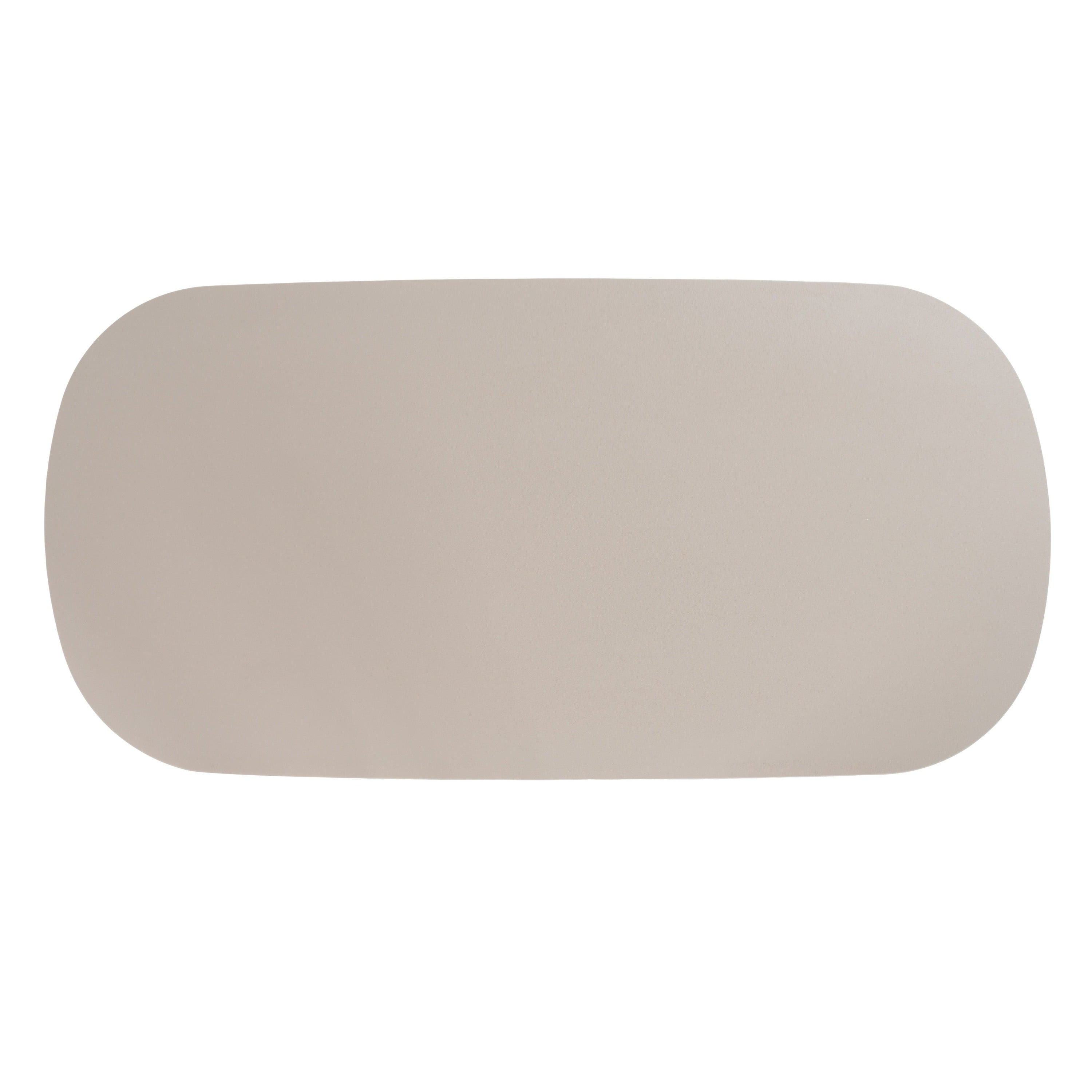 Modrest Evermore - Modern Grey Faux Cement Oval Dining Table