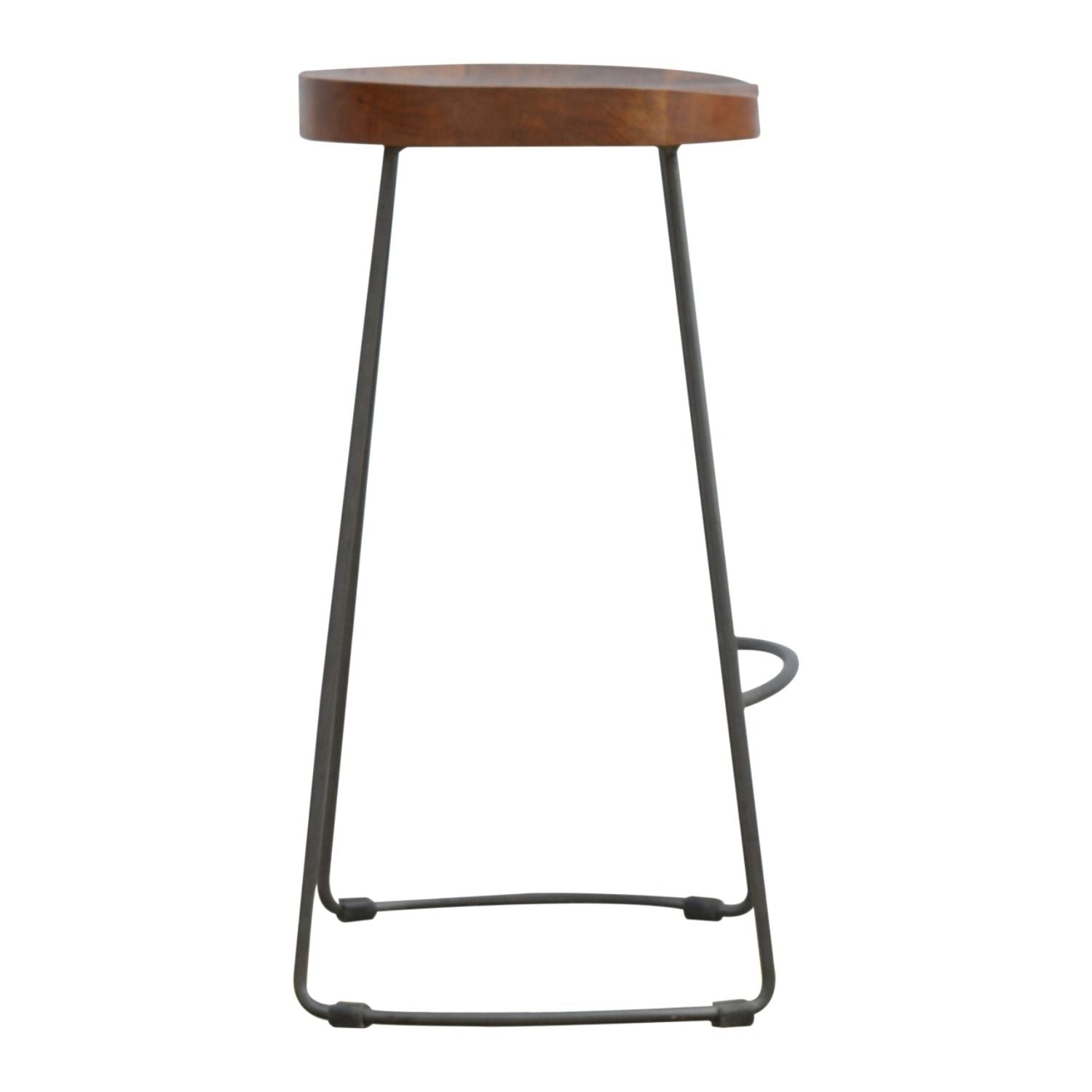 Chunky Bar Stool - Chestnut