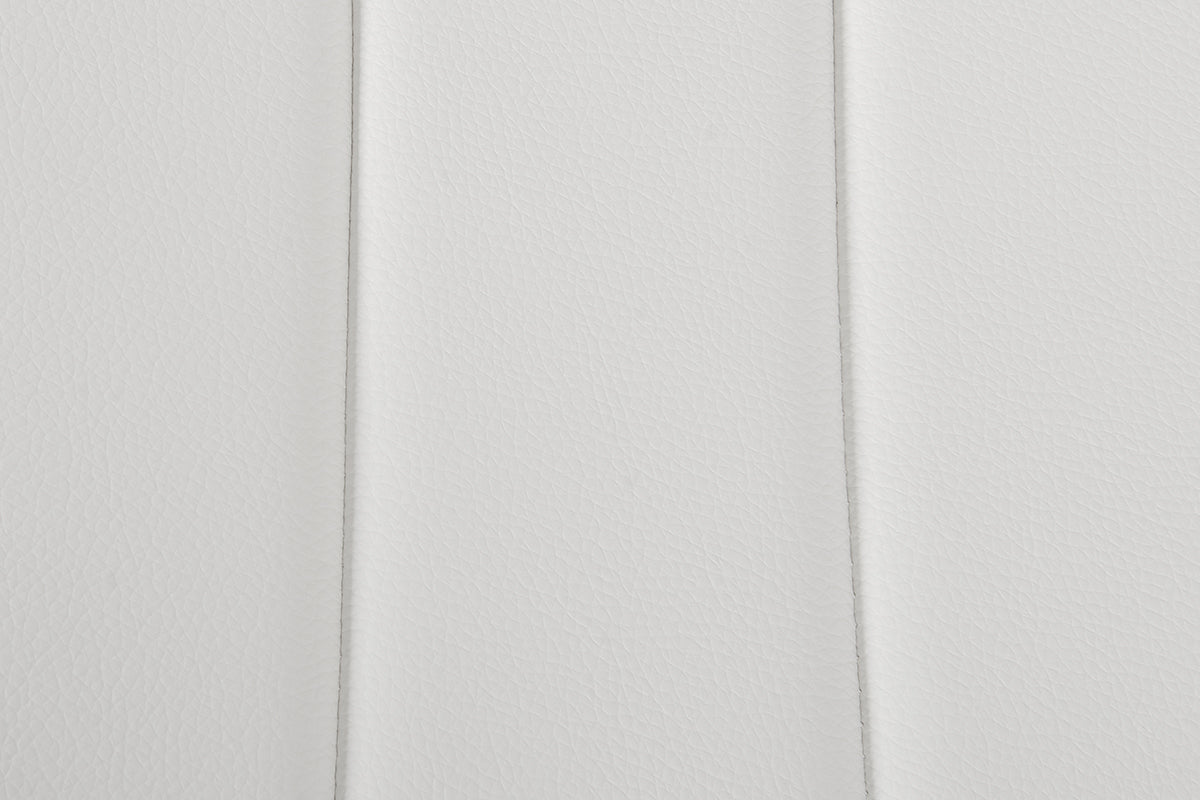 Libby - Modern White Leatherette Dining Chair (Set of 2)