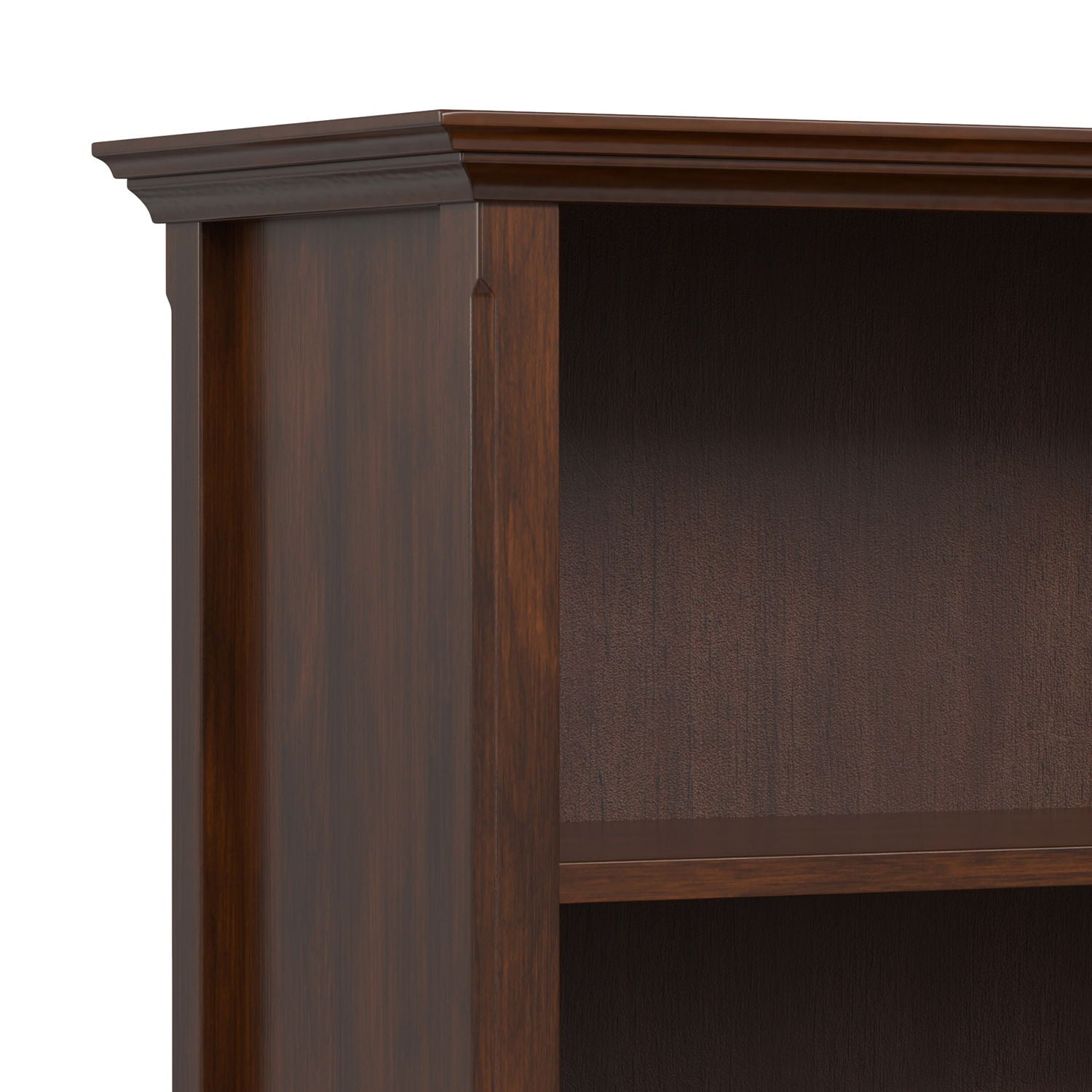 Amherst - 2 Shelf Bookcase - Brown