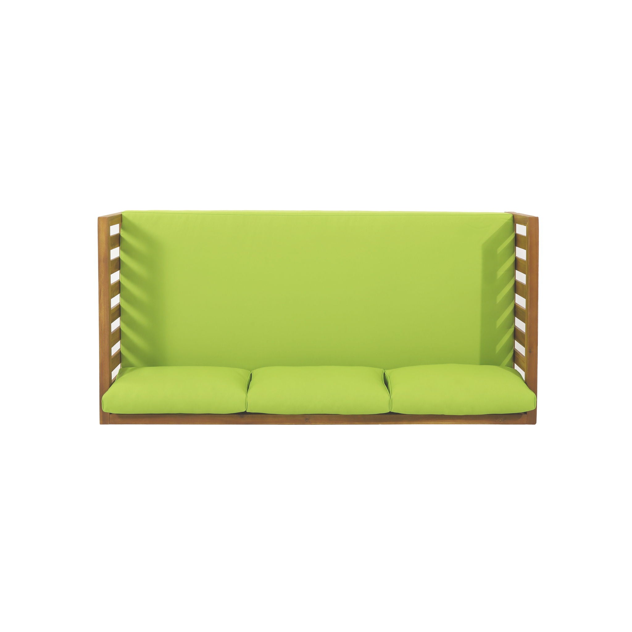 Claremont - 3 Seater Daybed Teak Acacia Wood Water Resistant Cushions