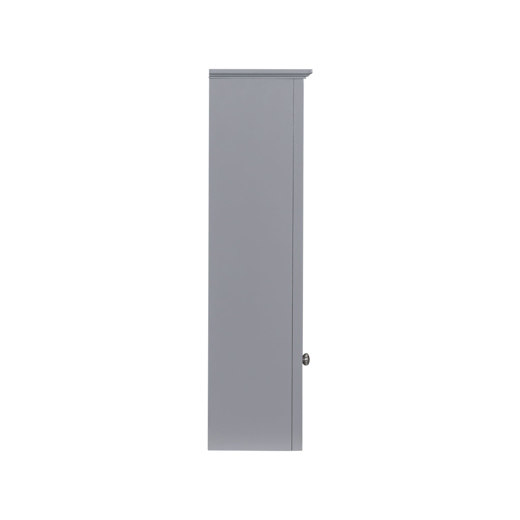Wall Mounted Medicine Cabinet With Mirror And 3 Open Shelves