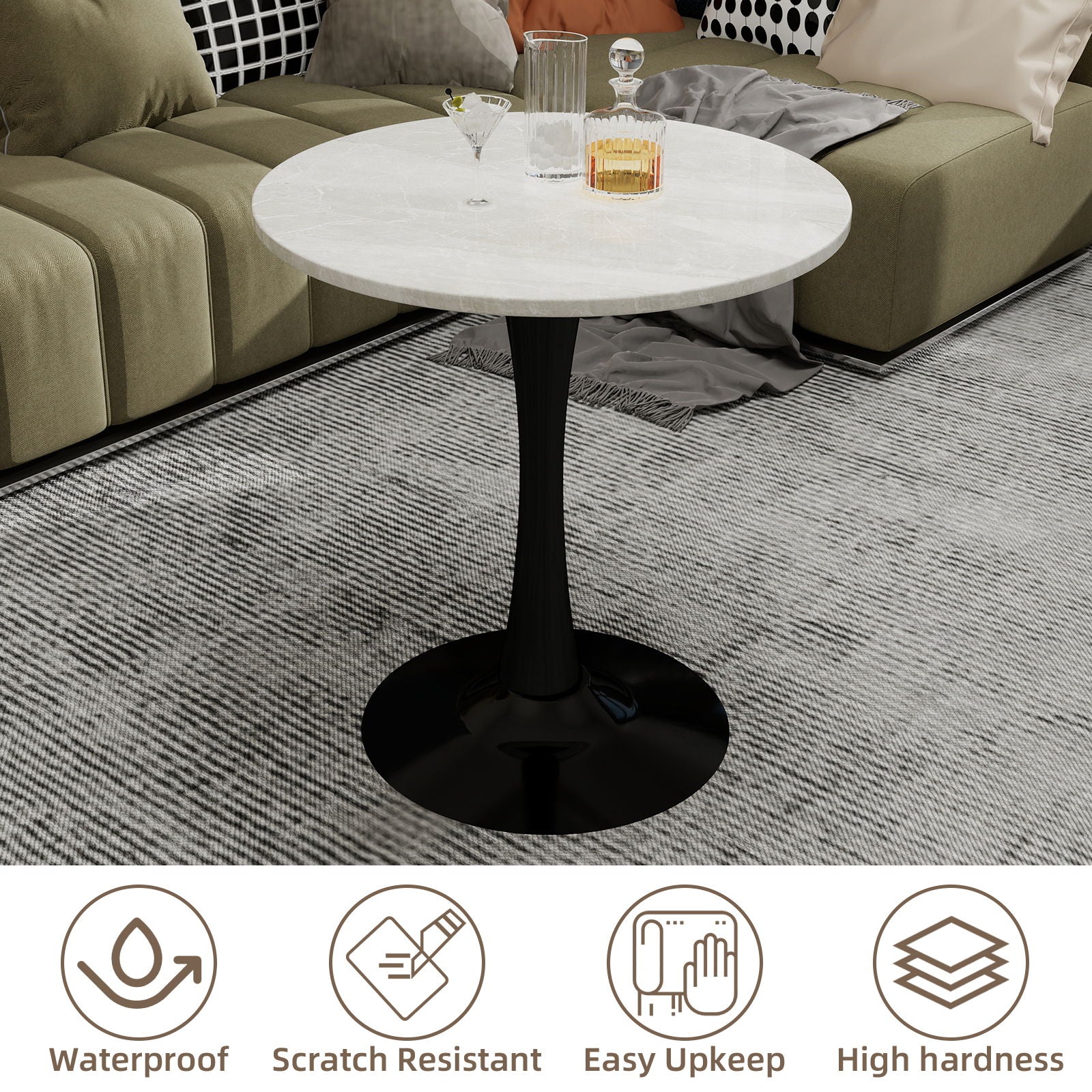 Round Top Coffee Table