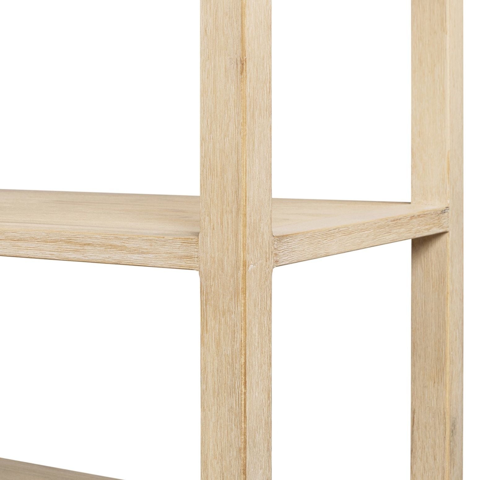 Ellis - 5 Shelf Open Frame Bookcase - Natural