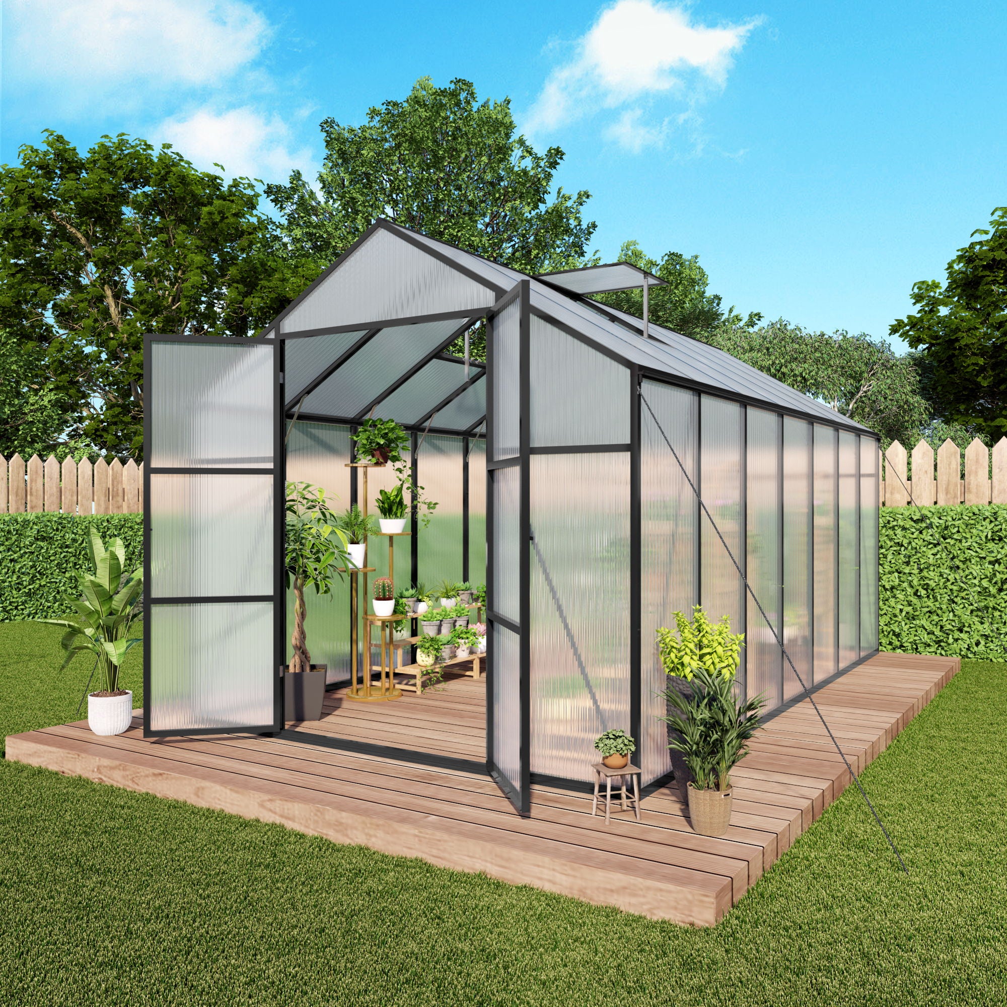 Gain Height Windproof house All Season Outdoor Garden Shelter