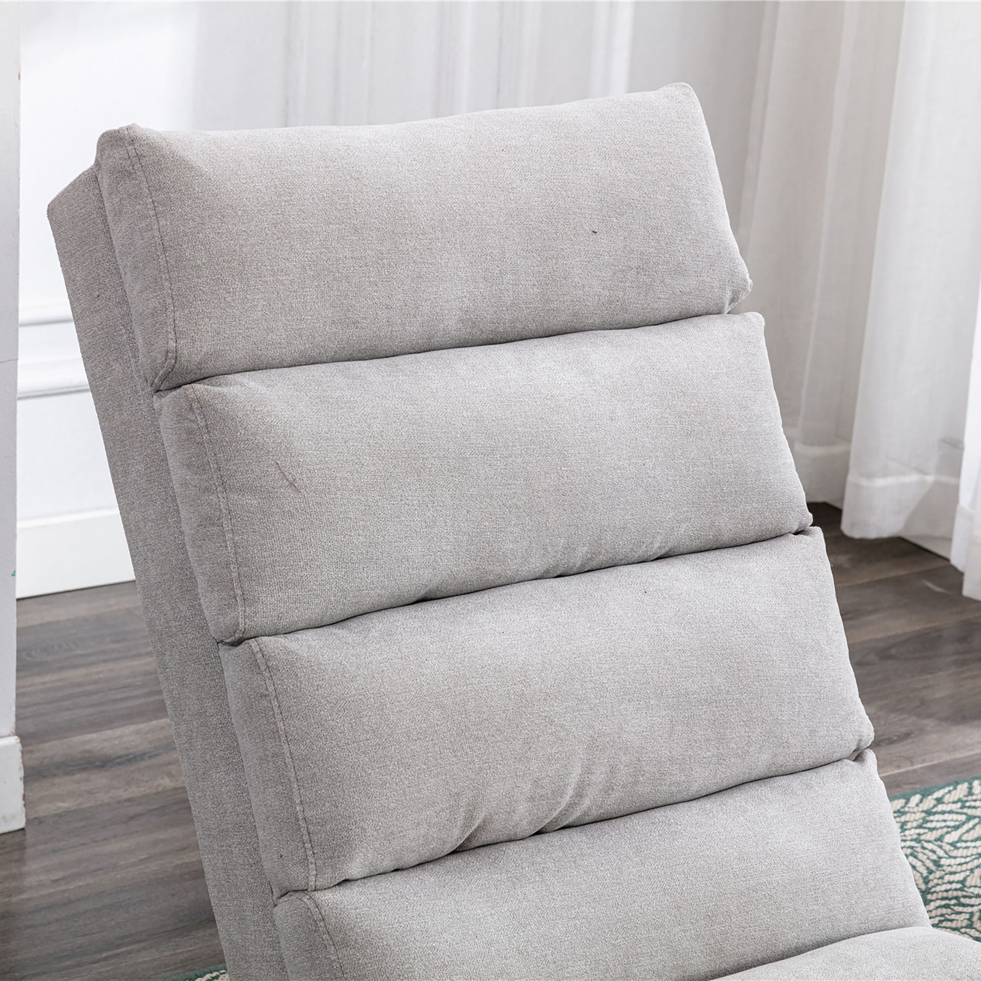 Massage Chaise Lounge Indoor With Remote Control, Ergonomic Electric Massage Lounger