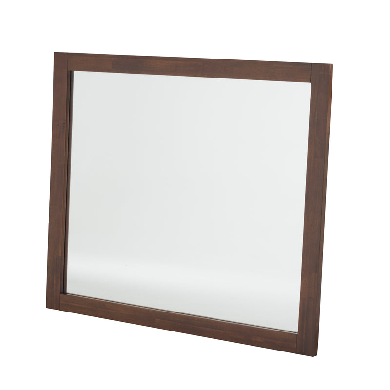 Nova Domus Fantasia - Contemporary Dark Walnut Mirror