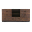 Nova Domus Fantasia - Contemporary Dark Walnut Dresser