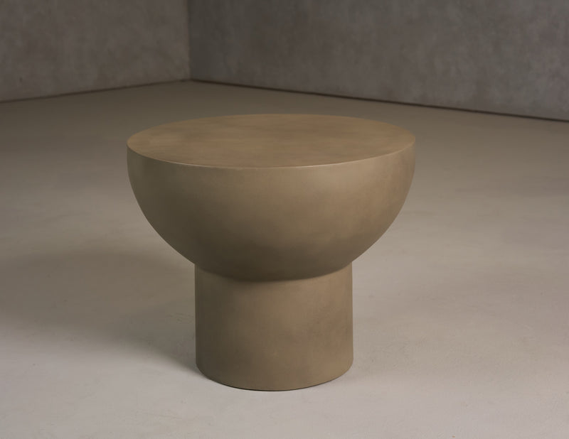 Modrest Fate - Modern Grey Concrete End Table