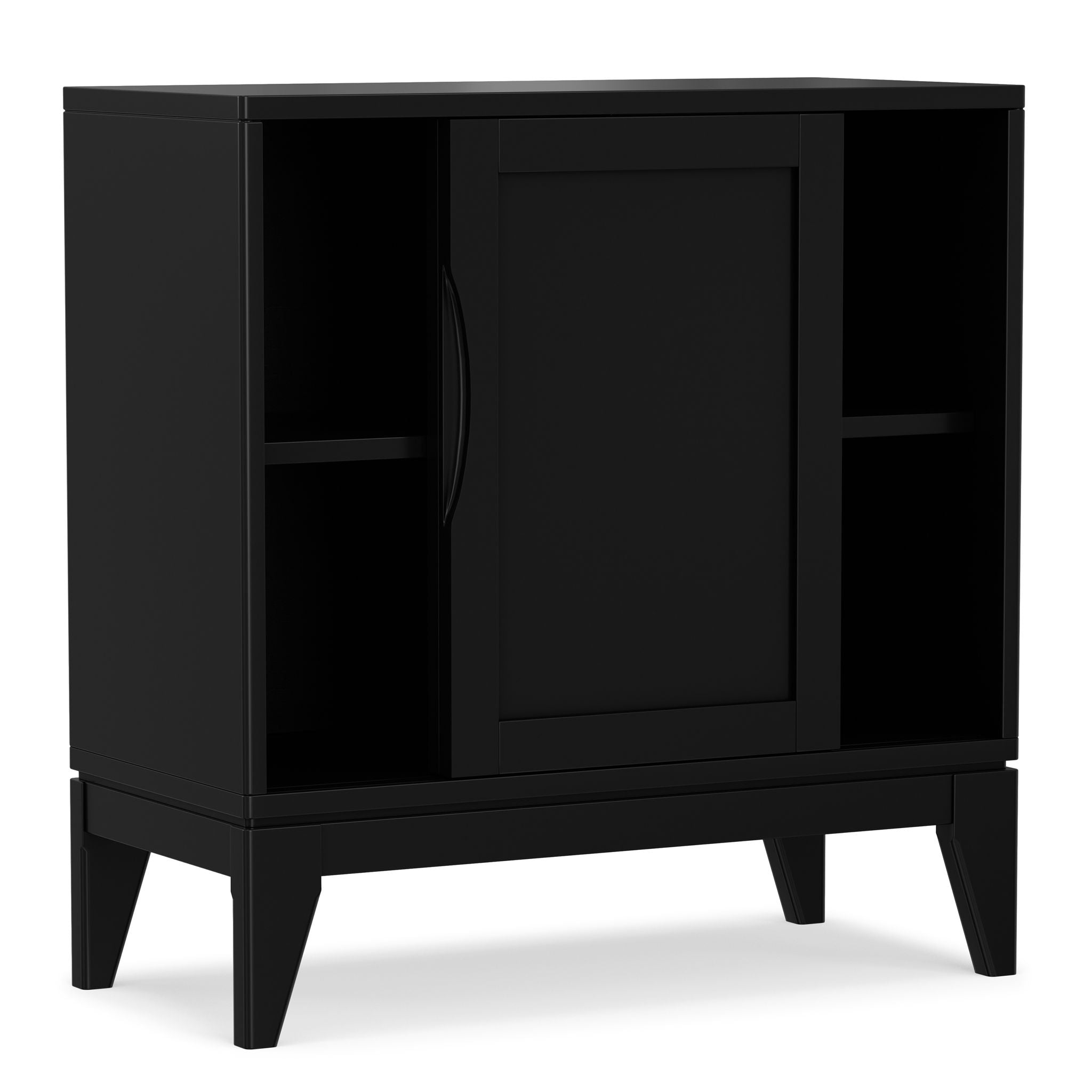 Harper - Low Storage Cabinet - Black