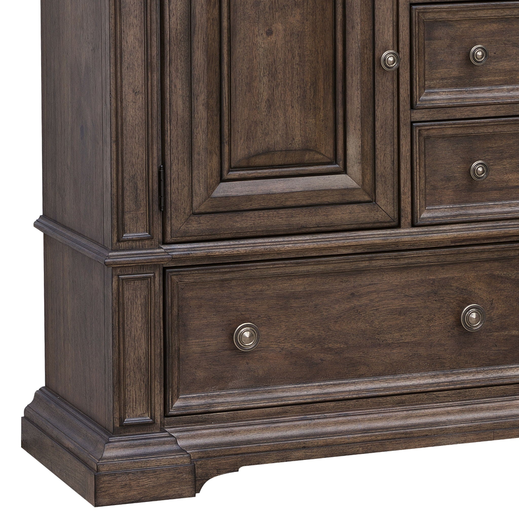 Woodbury - 5-Drawer Dresser With Cabinets
