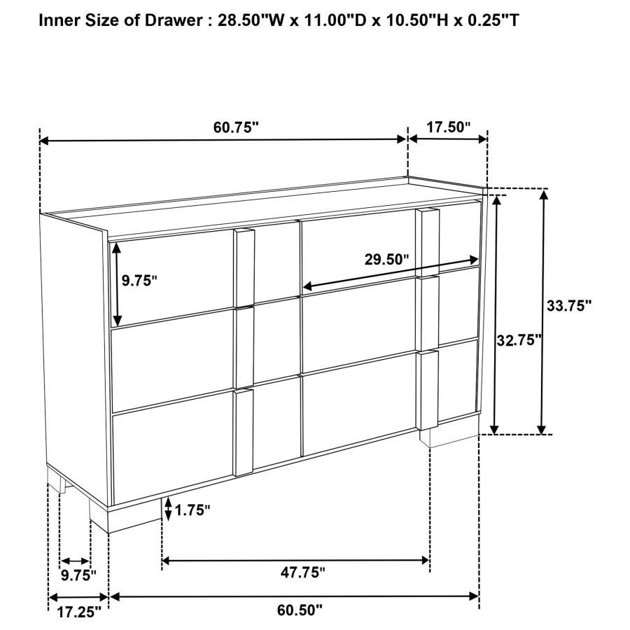 Hyland - 6-Drawer Dresser
