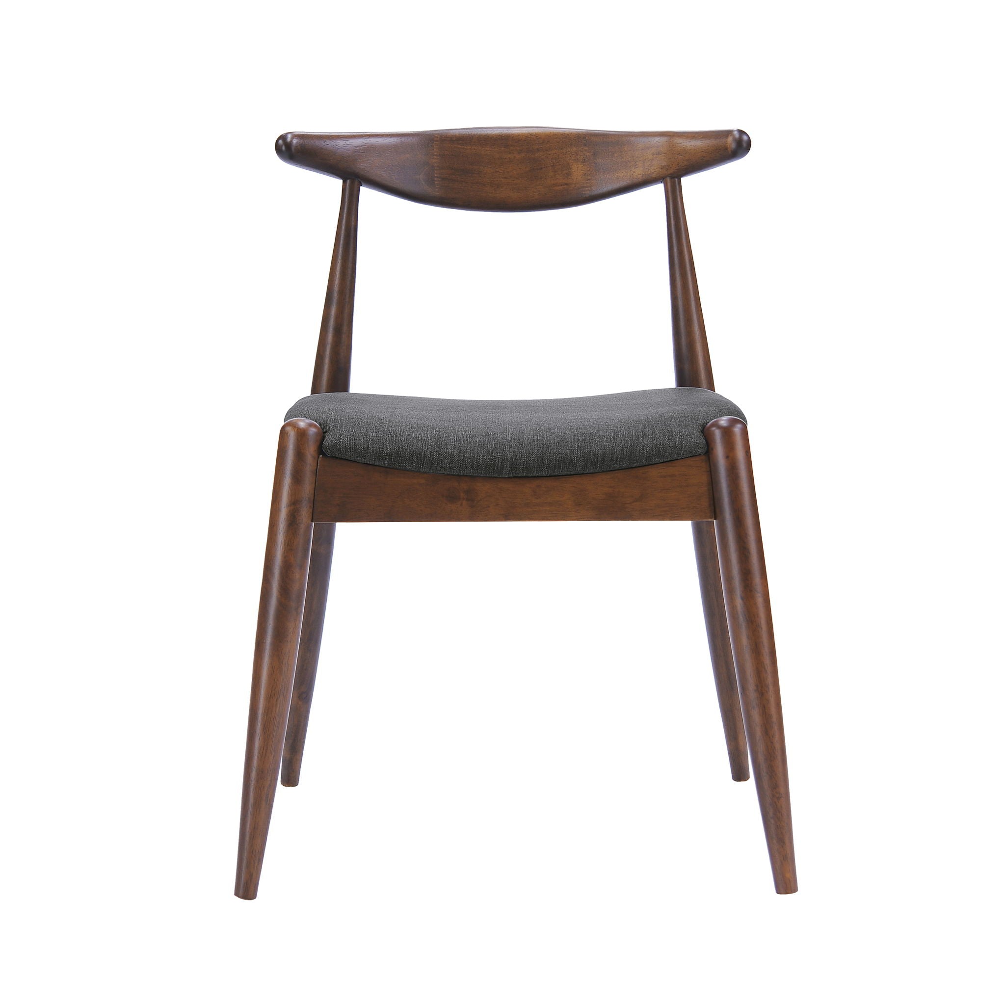 Dining Chairs With Ergonomic Backrest & Comfort Cushions (Set of 2)